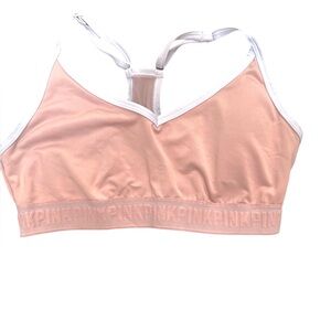 PINK Victoria's Secret Women's Peach Sports Bra